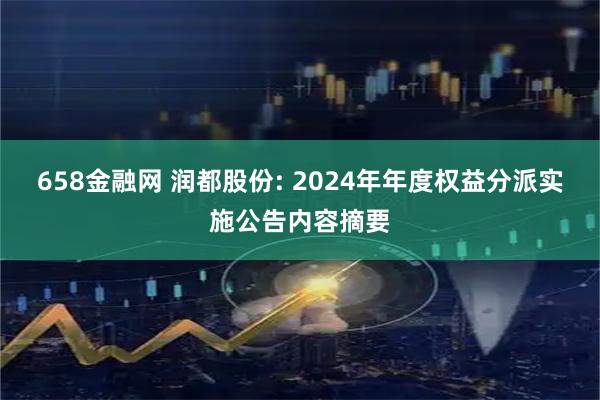 658金融网 润都股份: 2024年年度权益分派实施公告内容摘要