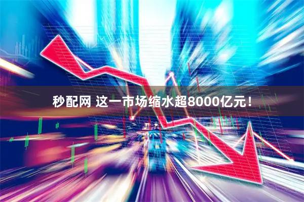 秒配网 这一市场缩水超8000亿元！